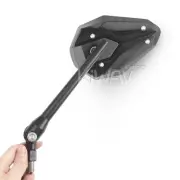 Viper II Black Rear Side Mirrors M10 for Kawasaki Z750 Z1000 Vulcan Versys
