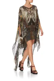 LONG SHEER OVERLAY DRESS KAKADU CALLING