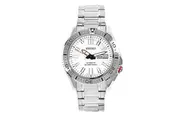 Seiko Premier SKZ323 SKZ323K1 White Stargate Divers Automatic Mens Watch