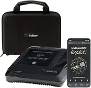 Iridium GO! Exec Satellite WiFi Hotspot Terminal with Protective Carry Case - Voice, Messaging & Data, Tracking Tracker & GPS Smart Device