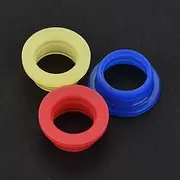 Exhaust Pipe Silicone Gasket, Exhaust Rubber Adapter, Exhaust Pipe Adapter RC Model Part & Acces Car Adapter 0.98 * 0.98 * 0.39inch for HSP 1/8 RC Nitro Car