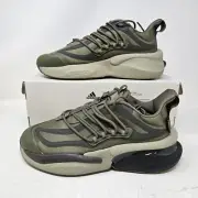 Adidas AlphaBoost V1 Cordura Athletic Gym Shoe / Olive Green / IG3129 / Size 12