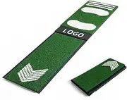 Softball Pitching Mat,Baseball Softball Trainer Batting Mat with Inlaid Rubber Mound,Indoor/Outdoor Practice Baseball Hitting Mat,for Softball & Baseball Pitchers(Green)