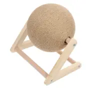Floor Cat Scratcher Pad Funny Scratching Board Stand Kitten Scratching Ball6488