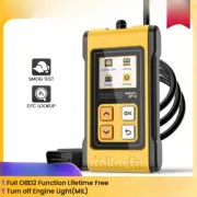 Scanner Automotive Car Diagnostic Tool Code Reader Erase Error Codes O2 Sensor