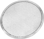 NAMOARLY 11 Inch Round Pizza Baking Pan Holes Aluminum Mesh Pizza Plate Non-Stick Scratch Proof for Oven or Freezer