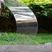Polycarbonate Greenhouse Panels, Transparent Heat Insulation and Lighting Panels for Roofs, Rainproof PC Endurance Panels for Roofs, Carports, Canopies, Solariums and Fences(3.2X32.8ft)