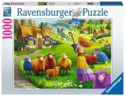 Ravensburger - Colourful Wool Puzzle 1000 Piece