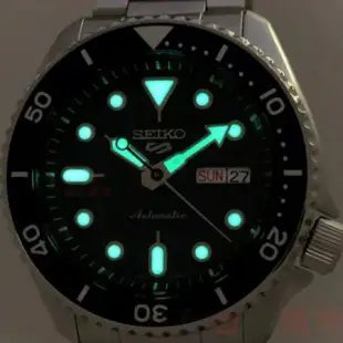 SEIKO 精工 SRPD51K1手錶 藍 鋼帶 夜光 手自動上鍊 機械 男錶