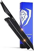 DALSTRONG Yanagiba Sushi Knife - 27 cm - Shadow Black Series - Black Titanium Nitride Coated - High Carbon - 7CR17MOV-X Vacuum Treated Steel - Sheath - NSF Certified