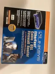 Linksys Etherfast Cable DSL Router 10 Mbps 4-Port 10/100 BEFSR41 Version 2 NEW