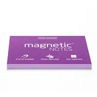 在飛比找蝦皮商城優惠-MAGNETIC 磁力便利貼 （紫/ M）【金石堂】