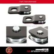 8800 LBS Snatch Block 4T Capacity Recover Vehicle Winch Pulley Black Pair