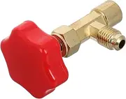 TIDTALEO Car Air Conditioning Valve Opener Tool Fit for R22 R410a Brass Material Quick and Easy Installati