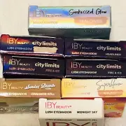 Lot of 8 x Iby Beauty Highlighter, Blush, Eyeshadow Mini Palettes