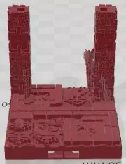 Pillars Set 2 - Aztlan 6 Swamped B - Pathfinder - Dungeons & Dragons -RPG- Table