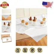 Versatile 52 x 52 Square White Tablecloth - Perfect for Every Season & Occasion