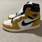 Nike Air Jordan 1 Men’s Size 11 Retro High OG Yellow Ochre DZ5485-701 Sneakers