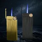 Windproof Jet Gas Lighters Refillable Butane Lighter Torch Flame Cigar Cigarette
