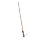 Stand Up Weed Puller Tool With Wood Long Handle Garden Hand Weeding Tool Alu BT5