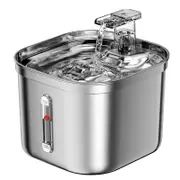 Cat Water Fountain Stainless Steel Filter 22L USB Powered Pet Dispenser Dogs Hydration Quiet Drinking System Home