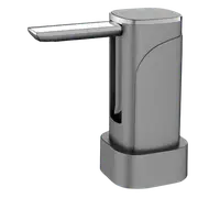 Water Bottle Pump, USB Charging Automatic Drinking Water Pump Portable Electric Water Dispenser Wat-grey