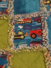 Handmade Rag Quilt Trucks