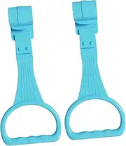 COOLHIYA 2pcs Baby Pull up Rings for Baby Walk Assistant Bed Cot Ring Toddler Walking Safety Ring Portable Exercise Tool for Infants