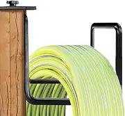Generic Garden Hose Organiser - High Performance Metal Shelf, Outdoor Pipe Bearing, Wall Mounted Hose Holder, Perfect for Garden, Garage, Bowl Hose Management, Water Pipe Holder for Tools