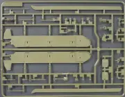 Tamiya 1/35th Scale US M10 Tank Destroyer - Parts Tree B from Kit No. 35350