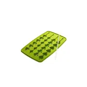 Silicone Zone Swizzle Poker Suits Wand Ice Cube Tray Mold in Green