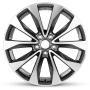New 19x8.5 Inch Rim for Nissan Maxima 2016-2018 Gun Metal 19 in Aluminum Wheel (for: Nissan)