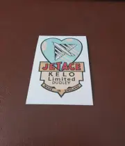 KELO Jetace logo head badge sticker decal for bikes trikes scooters toys