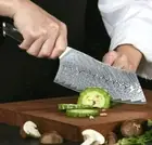 Full Tang Cleaver Knife 67 Layers Damascus Steel Wood Handle Chef Slicing Nakiri