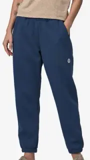 Women’s Size Small - Patagonia Fitz Roy Icon Uprisal Sweatpants Lagom Blue 26067