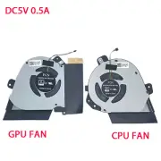 New Asus ROG Zephyrus GA502D GA502DU GU505D GU505 GU505DU CPU&GPU Cooling Fan