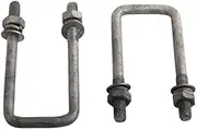 Trojan U-Bolts for Wobble Bracket Qty 2 M10 x 43SQ x 112mm