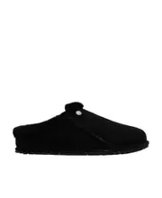 Zermatt suede slides 41 black