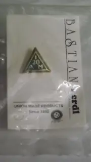 Bastian International Association Of Machinists 20 Year Lapel Hat Pin
