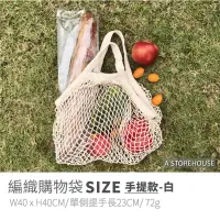 在飛比找生活市集優惠-時尚環保編織購物手提袋 購物袋 好攜帶