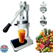 2-in-1 Commercial Manual Juicer - Heavy Duty Stainless Steel Citrus Juicer fo