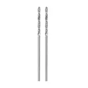 2pcs 1.3mm C3/K10 Tungsten Carbide Precision Straight Shank Twist Drill Bit