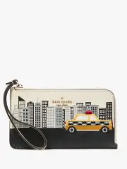 Big Apple Small L-Zip Wristlet