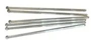Clear Glass Stir Sticks for barware dinks, Set Of 6 , 8 inch