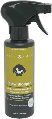 Chew Stopper, Bitter Spray to Help Your Pet Stop Chewing, 250Ml