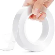 Double Sided Tape Heavy Duty, Extra Large Nano Double Sided Adhesive Tape, Clear