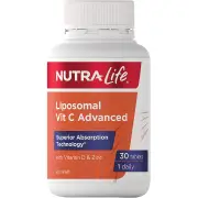 Nutralife Liposomal Vitamin C Advanced 30 Tablets | 30 tablets