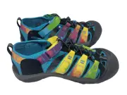 KEEN NEWPORT H2 Rainbow Tie Dye Sandal - Youth Size 3 New in Box