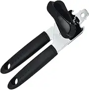 COLLBATH Heavy Duty Stainless Steel Can Opener Tool Convenient Lid Opener for Beverage Caps Cans and Design for Effortless Use Sleek Kitchen Accessory