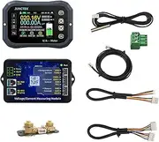 Bluetooth 100A/400A/600A RV Battery Monitor with/Shunt Battery Coulomb Meter Meter Battery Capacity Tester Reliable, 100A, KG-110F